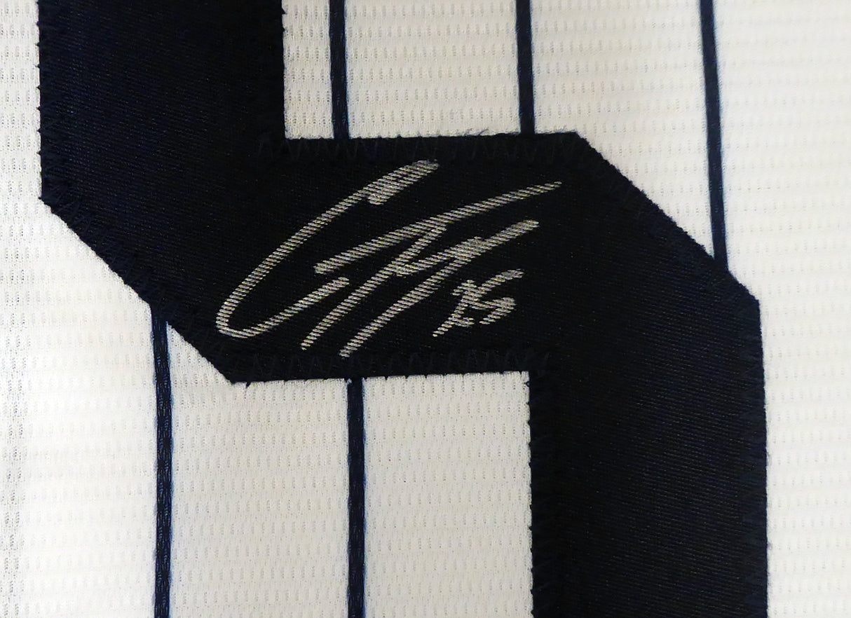 New York Yankees Gleyber Torres Autographed White Majestic Cool Base Jersey Size L Beckett BAS Stock #159242