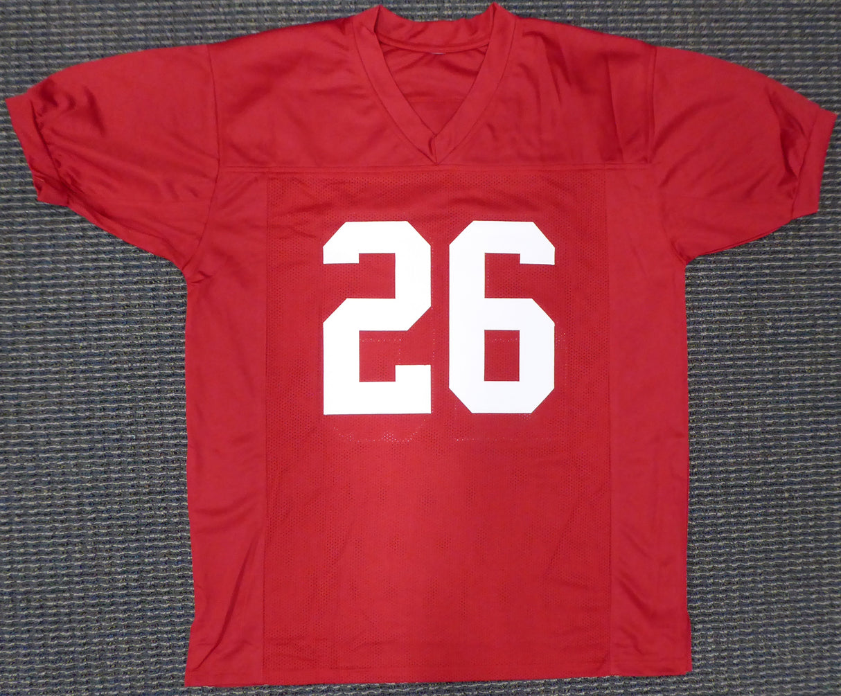Alabama Crimson Tide Landon Collins Autographed Red Jersey Beckett BAS Stock #160991