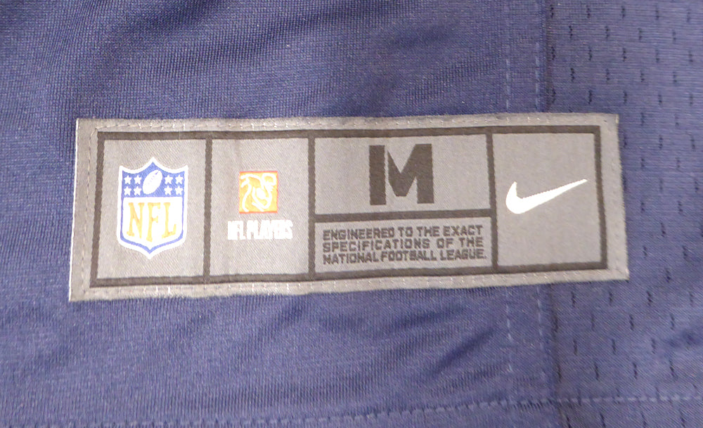 Seattle Seahawks Shaquem Griffin Autographed Blue Nike Jersey Size M MCS Holo Stock #134401