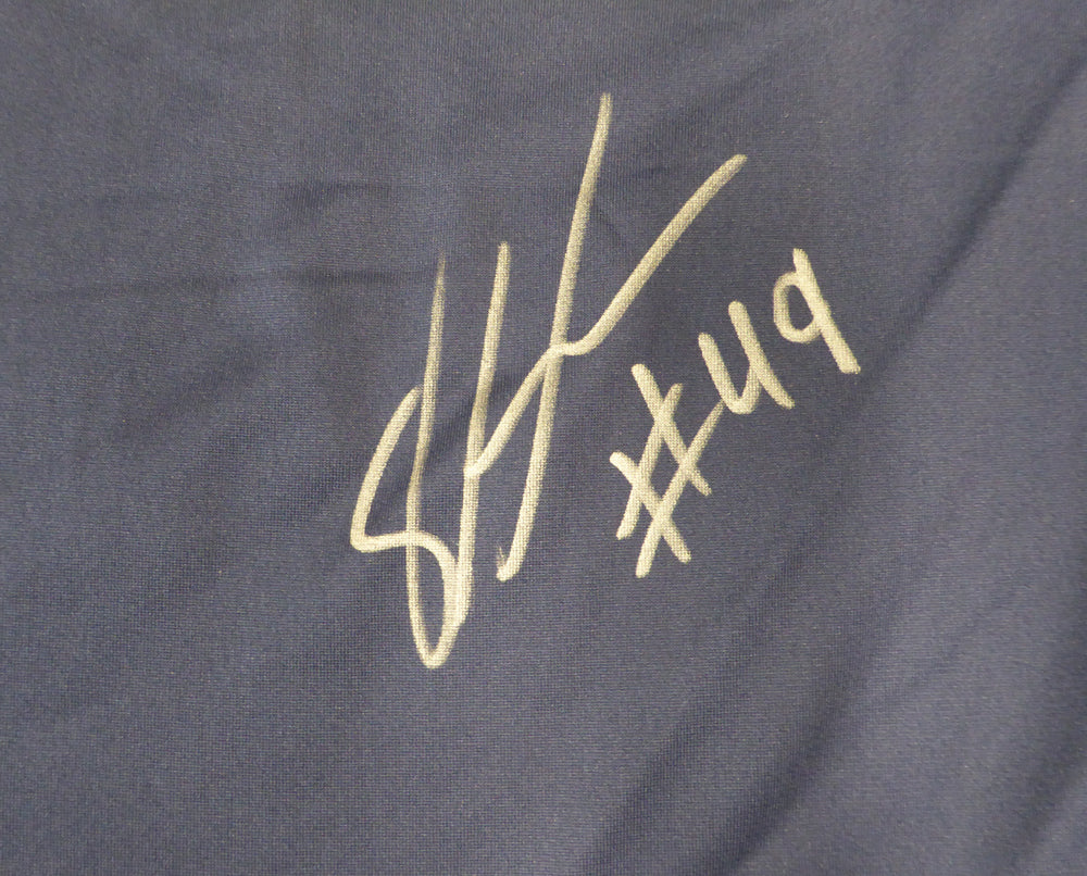 Seattle Seahawks Shaquem Griffin Autographed Blue Nike Jersey Size XXL MCS Holo Stock #134404