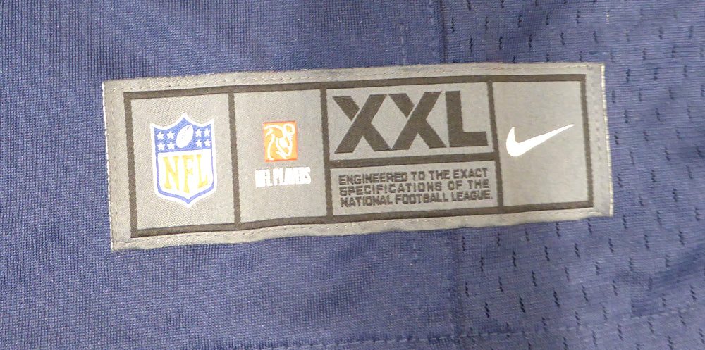 Seattle Seahawks Shaquem Griffin Autographed Blue Nike Jersey Size XXL MCS Holo Stock #134404