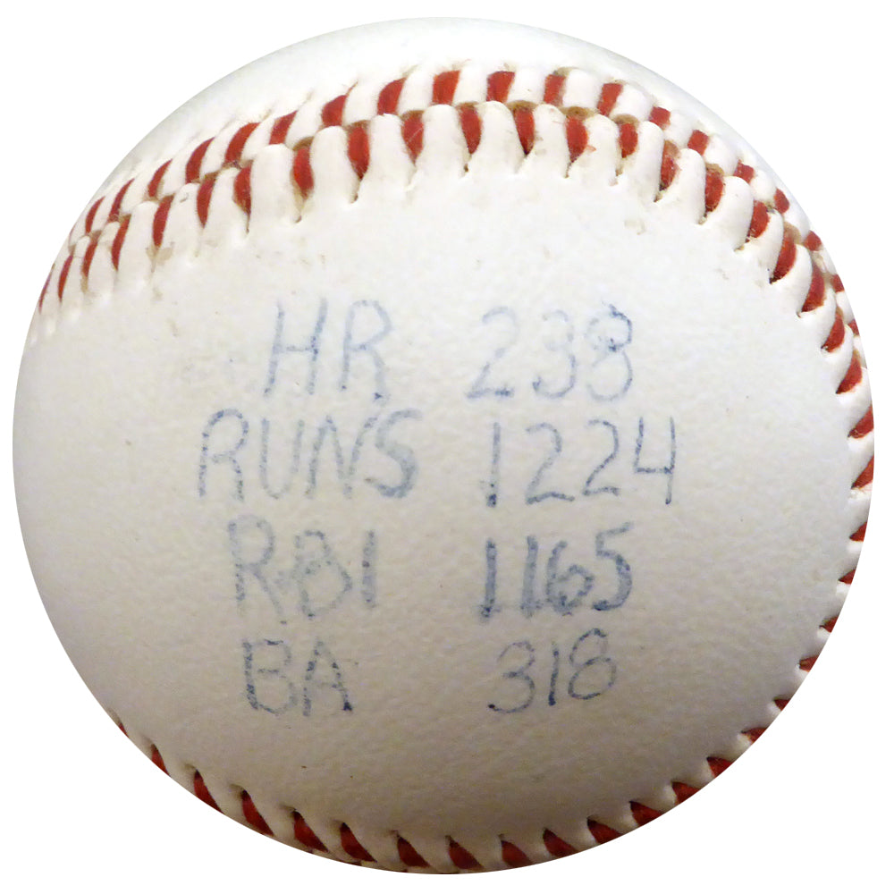 Earl Averill Autographed Seattle Mariners Logo Baseball Cleveland Indians Beckett BAS #A74700