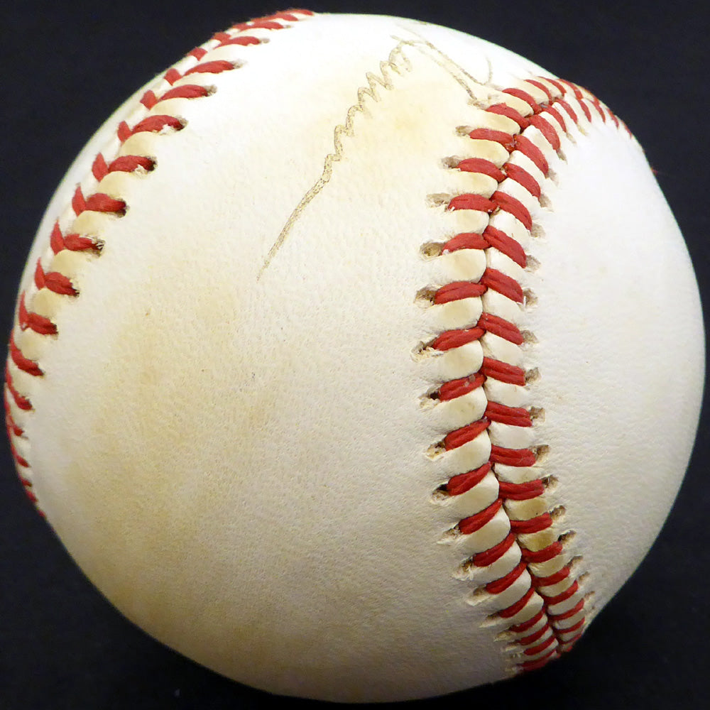 Granny Hamner Autographed Official NL Baseball Philadelphia Phillies Beckett BAS #F29090