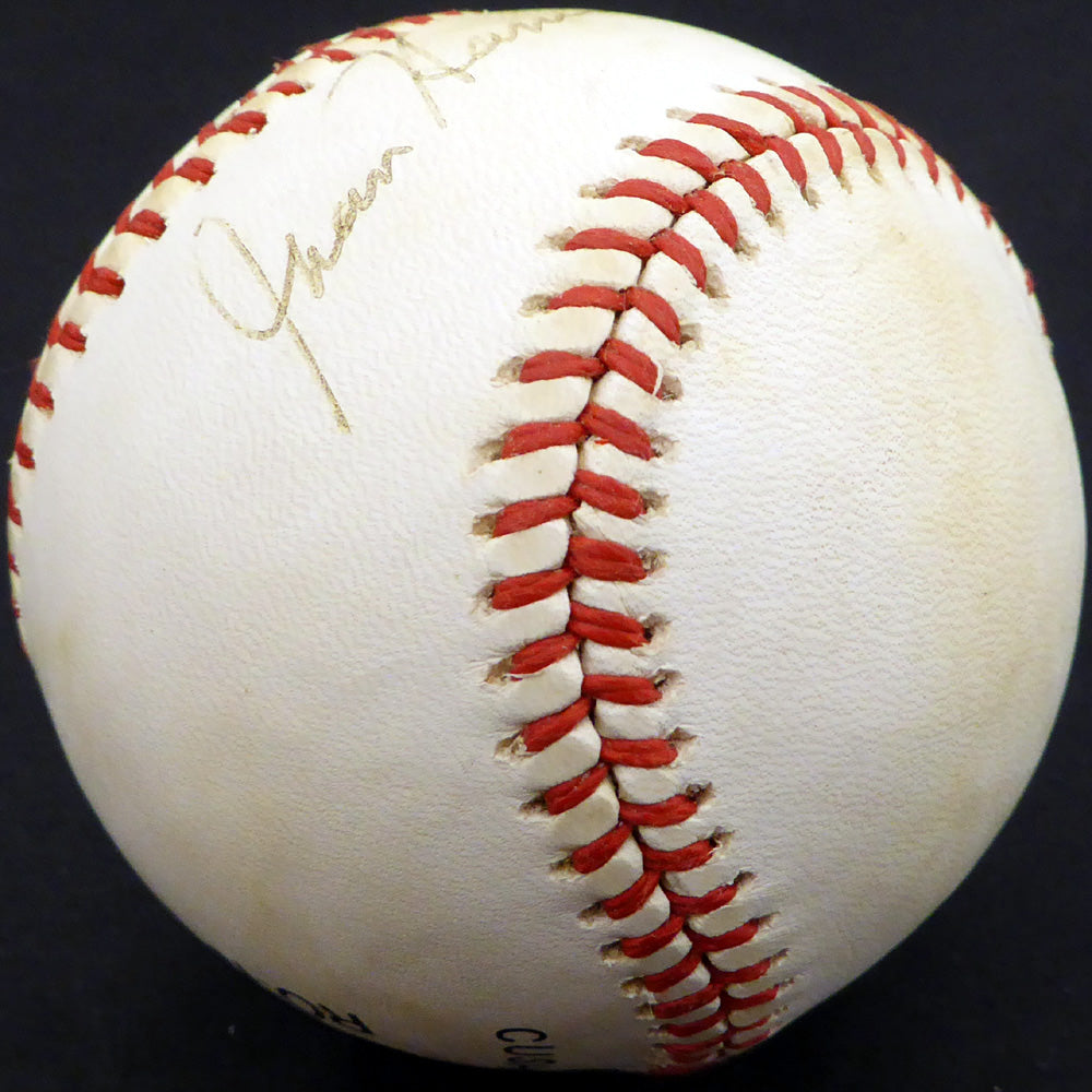 Granny Hamner Autographed Official NL Baseball Philadelphia Phillies Beckett BAS #F29090