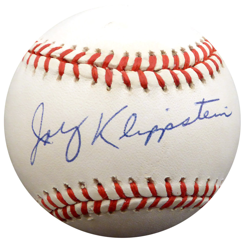 Johnny Klippstein Autographed Official AL Baseball Chicago Cubs, Los Angeles Dodgers Beckett BAS #F29289