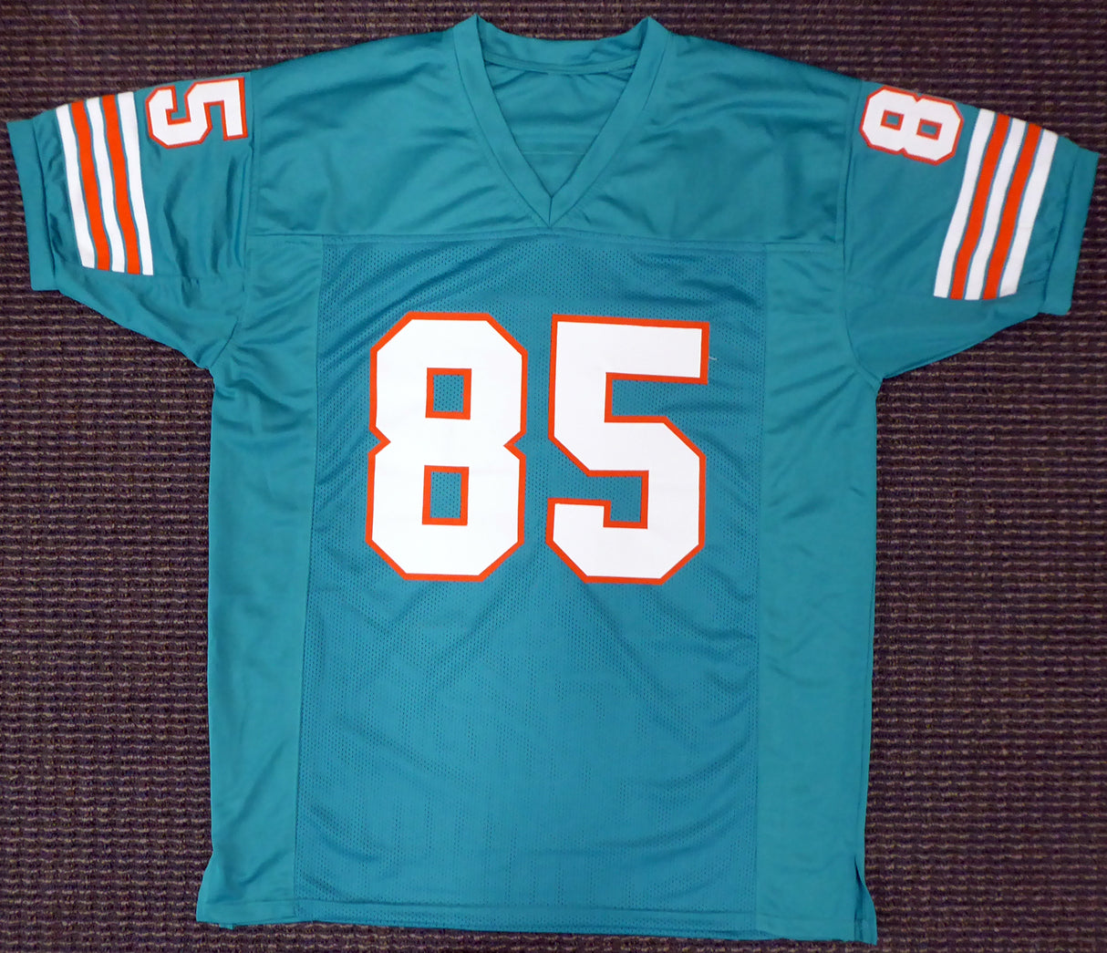 Miami Dolphins Nick Buoniconti Autographed Teal Jersey "HOF 01" PSA/DNA Stock #179034