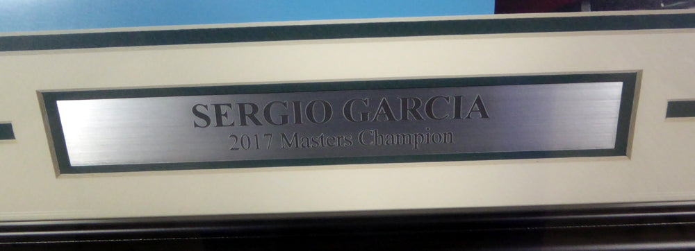 Sergio Garcia Autographed Framed 16x20 Photo LE #/100 UDA Holo Stock #146665