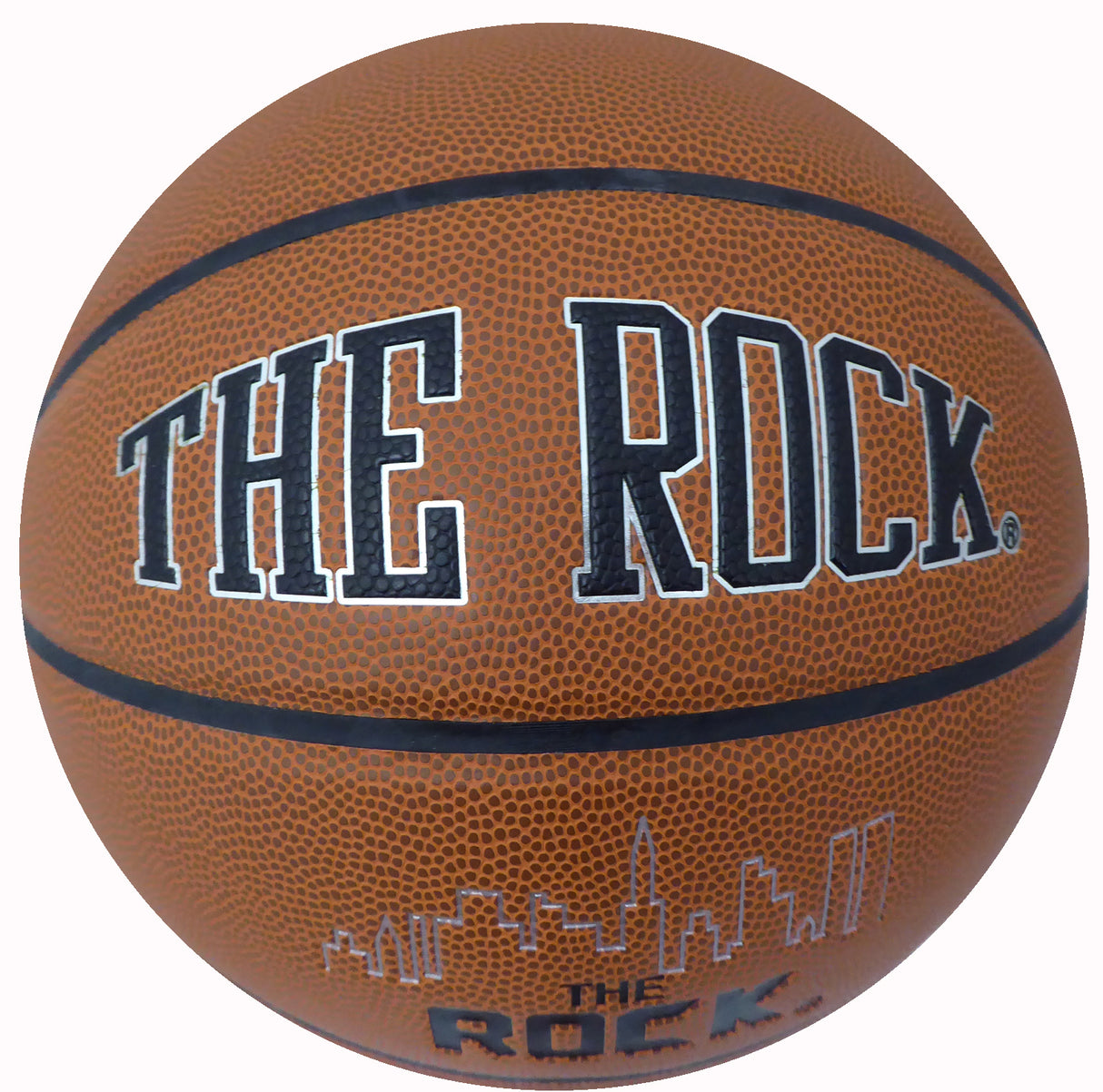 Jim Boeheim Autographed The Rock Basketball Syracuse Orange "05 Champs" Steiner Stock #185850