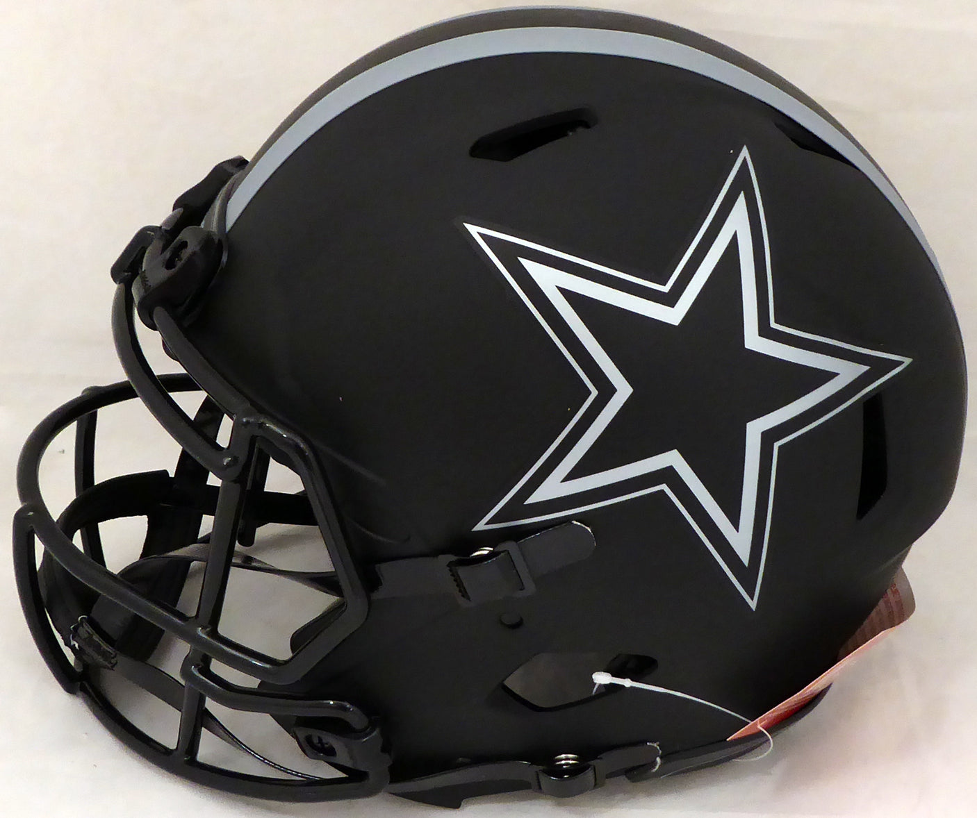 Tony Dorsett Autographed Dallas Cowboys Eclipse Black Full Size Speed Authentic Helmet (Smear) Beckett BAS #WE12149
