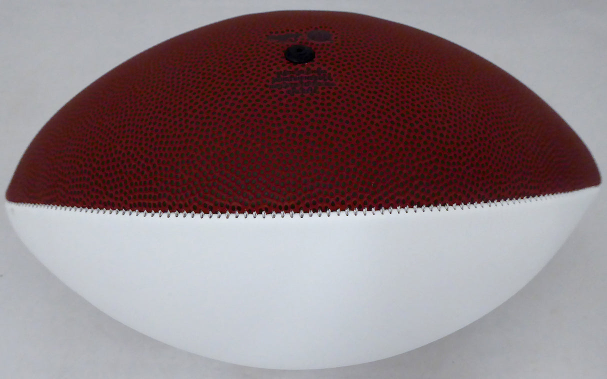 Travis Etienne Autographed Clemson Tigers White Logo Football "2018 Natl Champs!" Beckett BAS Stock #193986