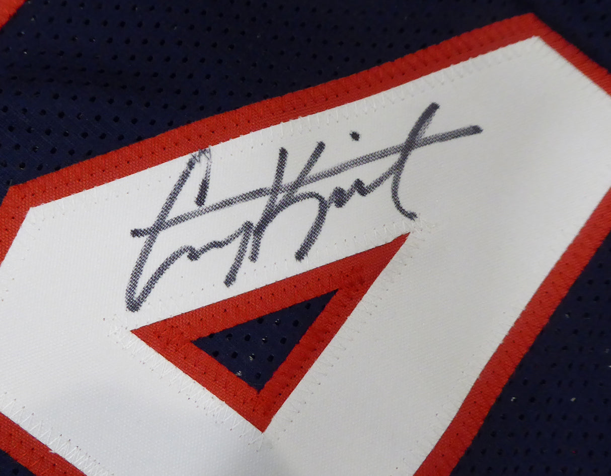 Gonzaga Bulldogs Corey Kispert Autographed Blue Jersey MCS Holo Stock #194889