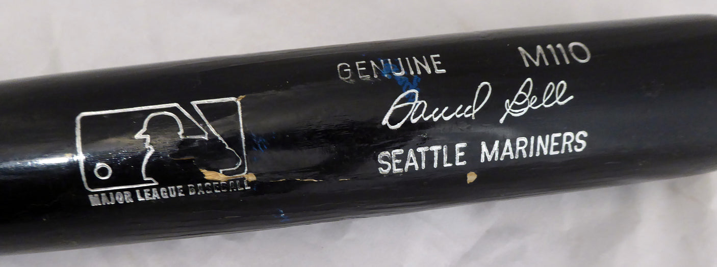 David Bell Game Used Louisville Slugger Bat Seattle Mariners SKU #198905
