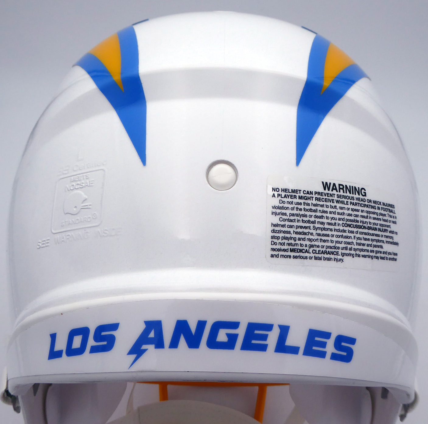 Unsigned Los Angeles Chargers Full Size Authentic Speed Helmet SKU #197272