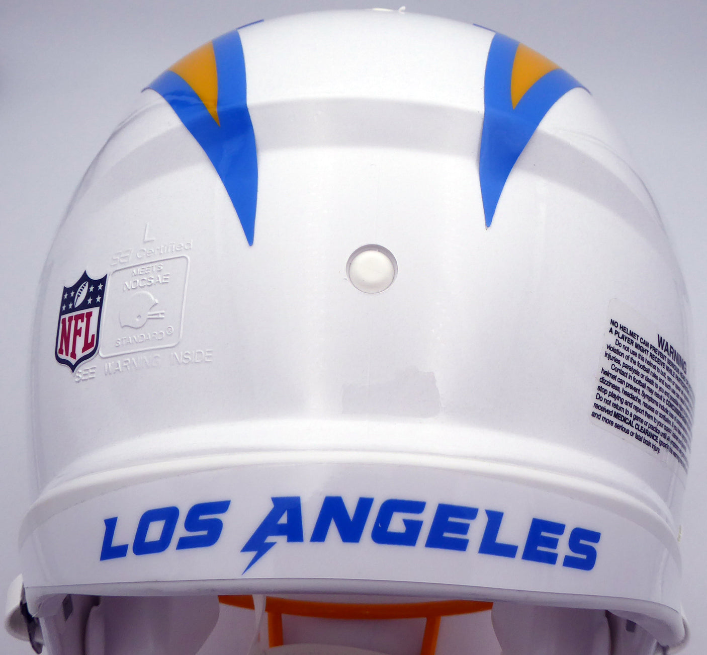 Unsigned Los Angeles Chargers Full Size Authentic Speed Helmet SKU #197273