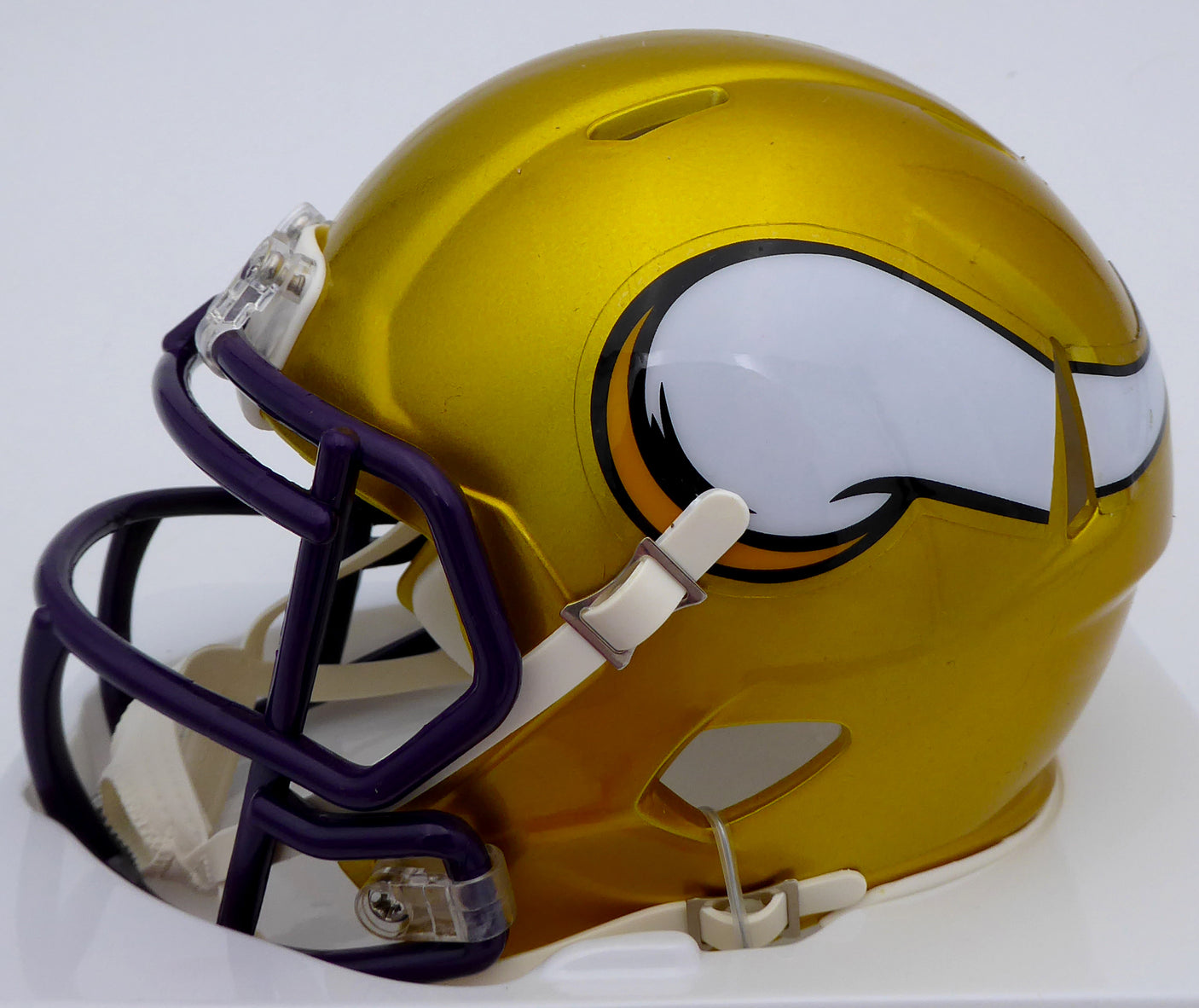 Herschel Walker Autographed Minnesota Vikings Yellow Flash Speed Mini Helmet Beckett BAS #WS27101