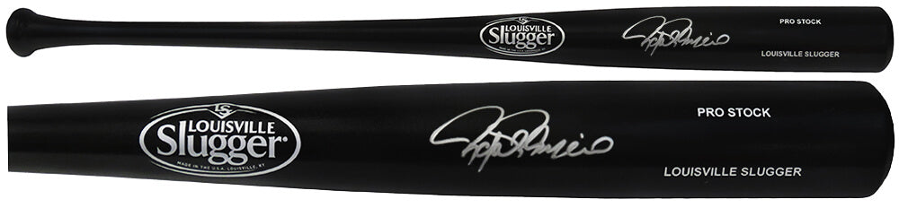 Rafael Palmeiro Signed Louisville Slugger Pro Stock Black Baseball Bat