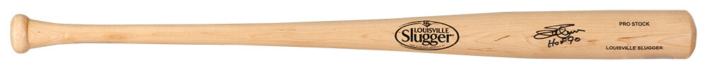 Jim Palmer Signed Louisville Slugger Pro Stock Blonde Baseball Bat w/HOF'90