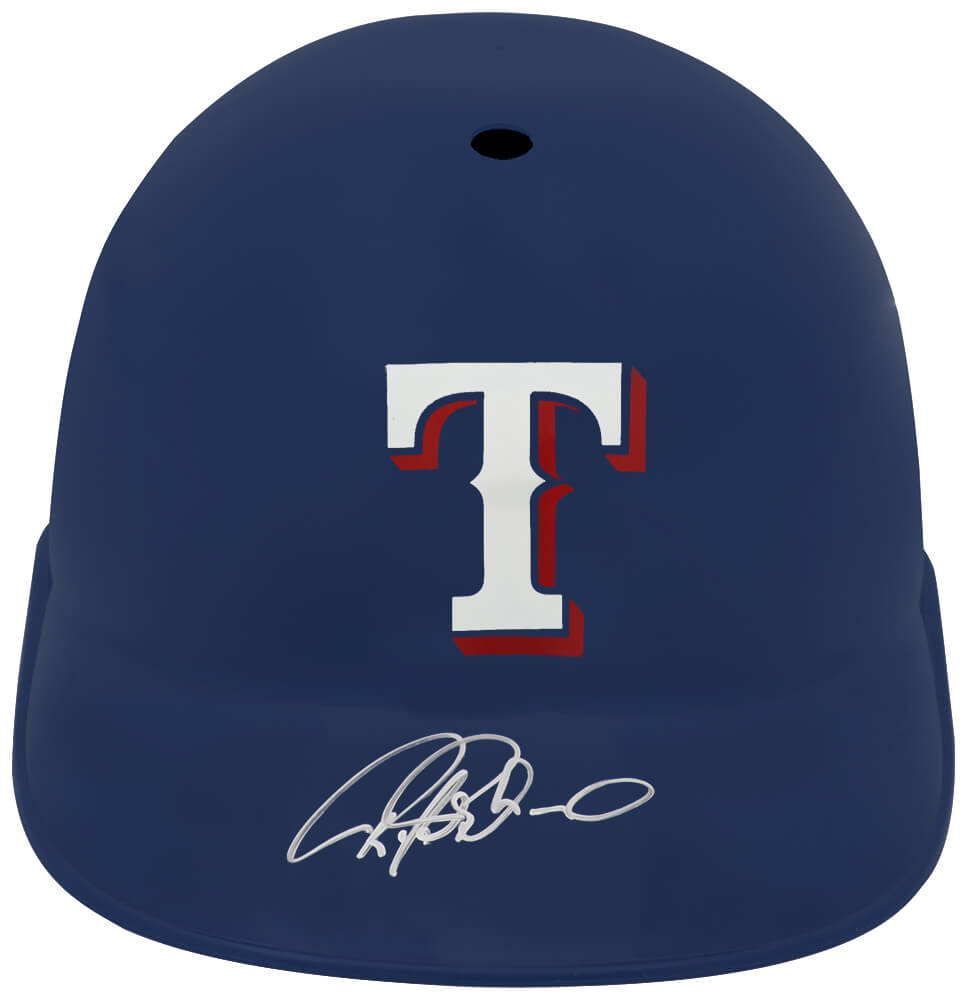 Rafael Palmeiro Signed Texas Rangers Souvenir Replica Batting Helmet