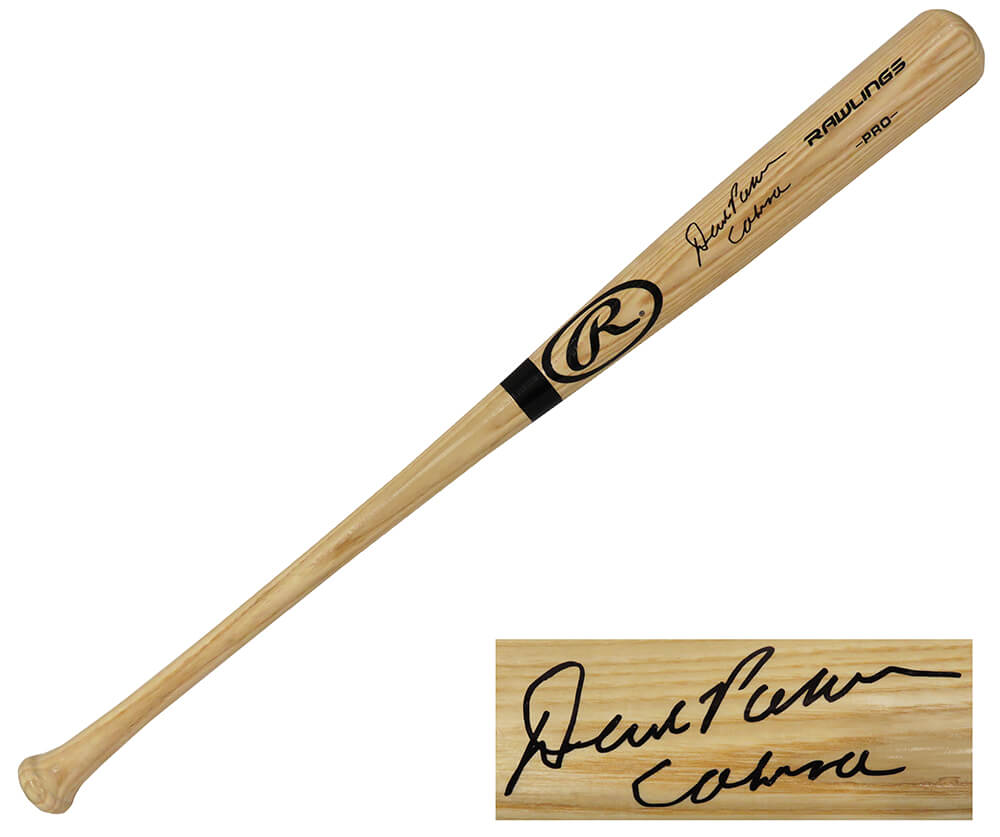 Dave Parker Signed Rawlings Big Stick Blonde Baseball Bat w/Cobra