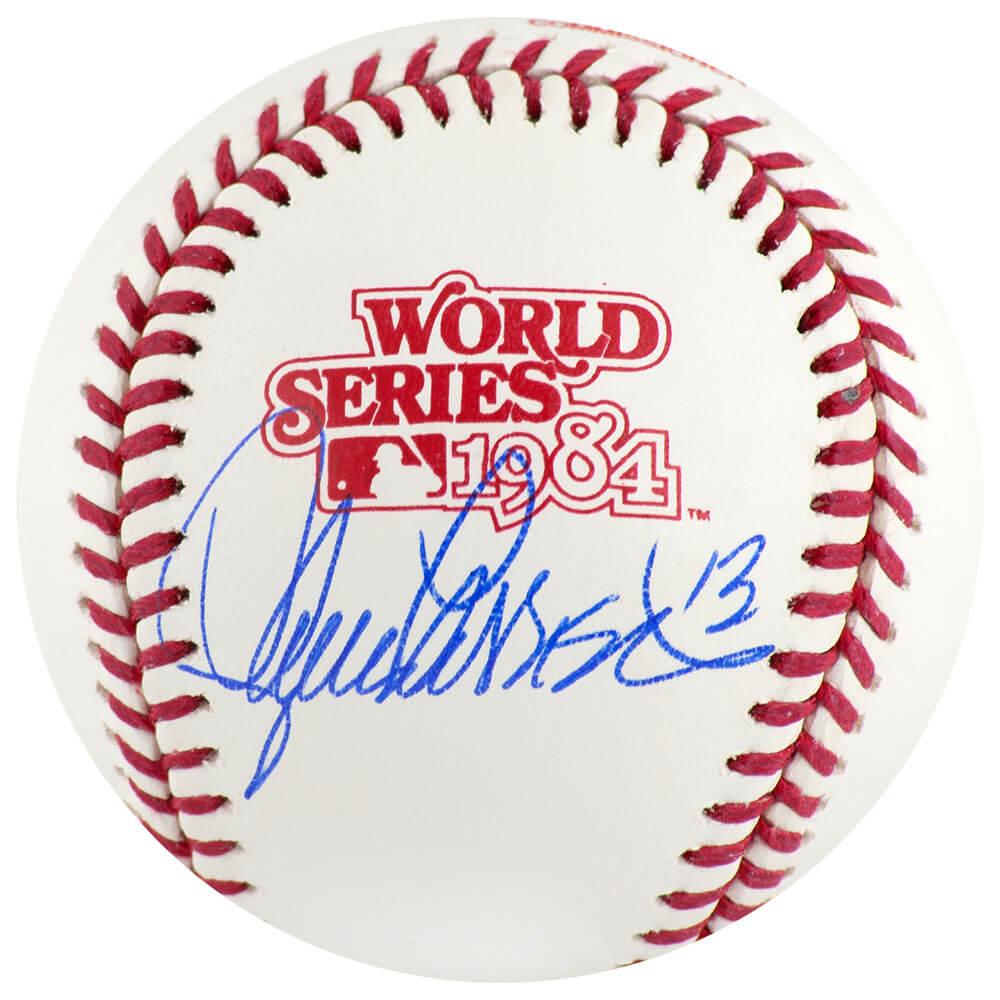 Lance Parrish Signed Rawlings 1984 World Series (Detroit Tigers) Baseball