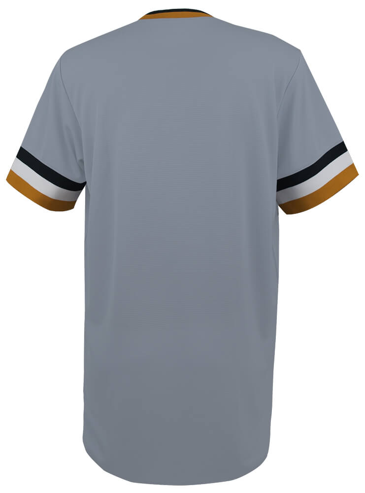 Dave Parker Signed Pittsburgh Pirates Grey Throwback Cooperstown Collection Majestic Replica Baseball Jersey