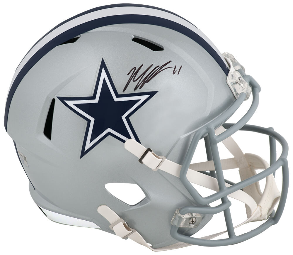 Micah Parsons Signed Dallas Cowboys Riddell Full Size Speed Replica Helmet - (Fanatics)