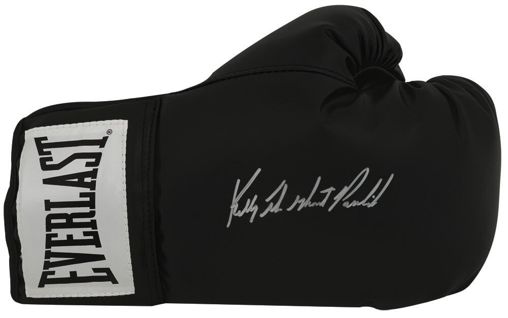 Kelly Pavlik Signed Everlast Black Boxing Glove w/The Ghost