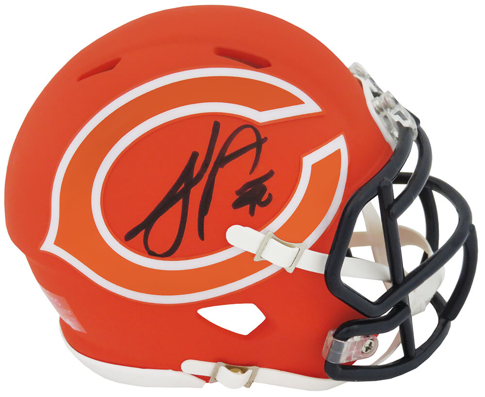 Julius Peppers Signed Chicago Bears AMP Series Riddell Speed Mini Helmet