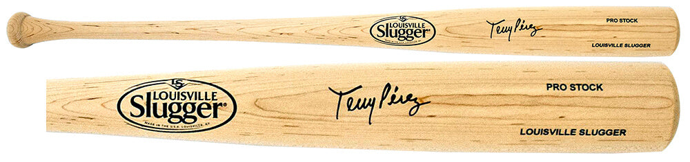 Tony Perez Signed Louisville Slugger Pro Stock Blonde Baseball Bat