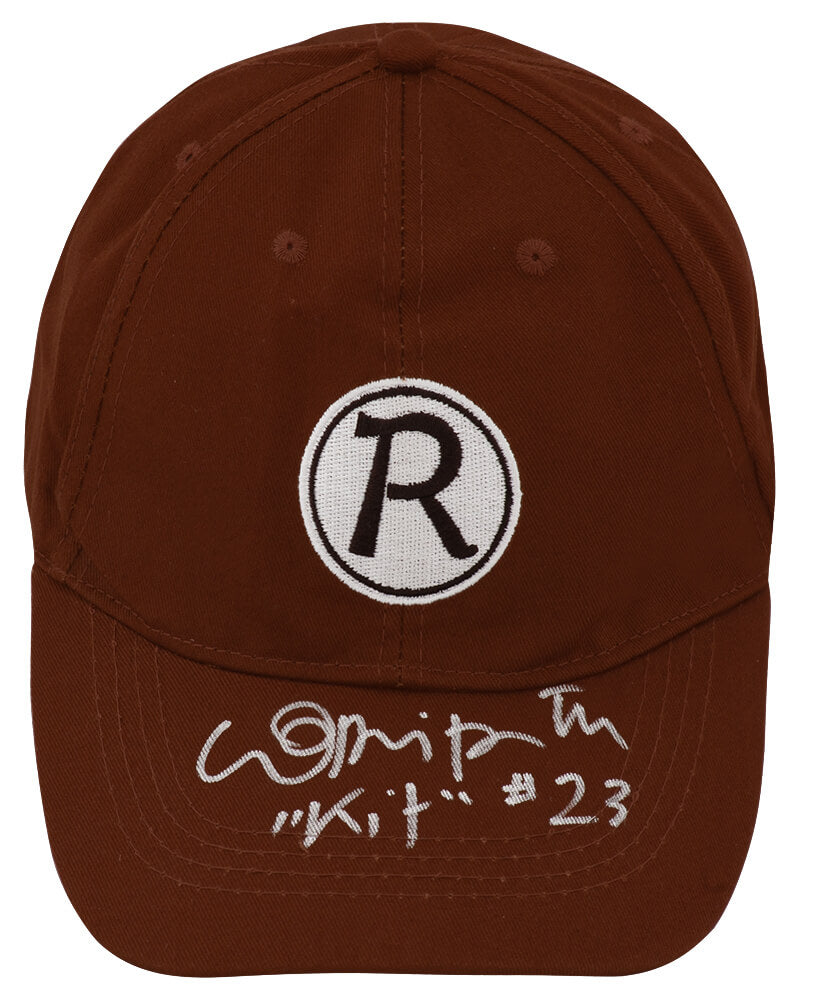 Lori Petty Signed Racine Belles Brown Women's Baseball Hat w/Kit