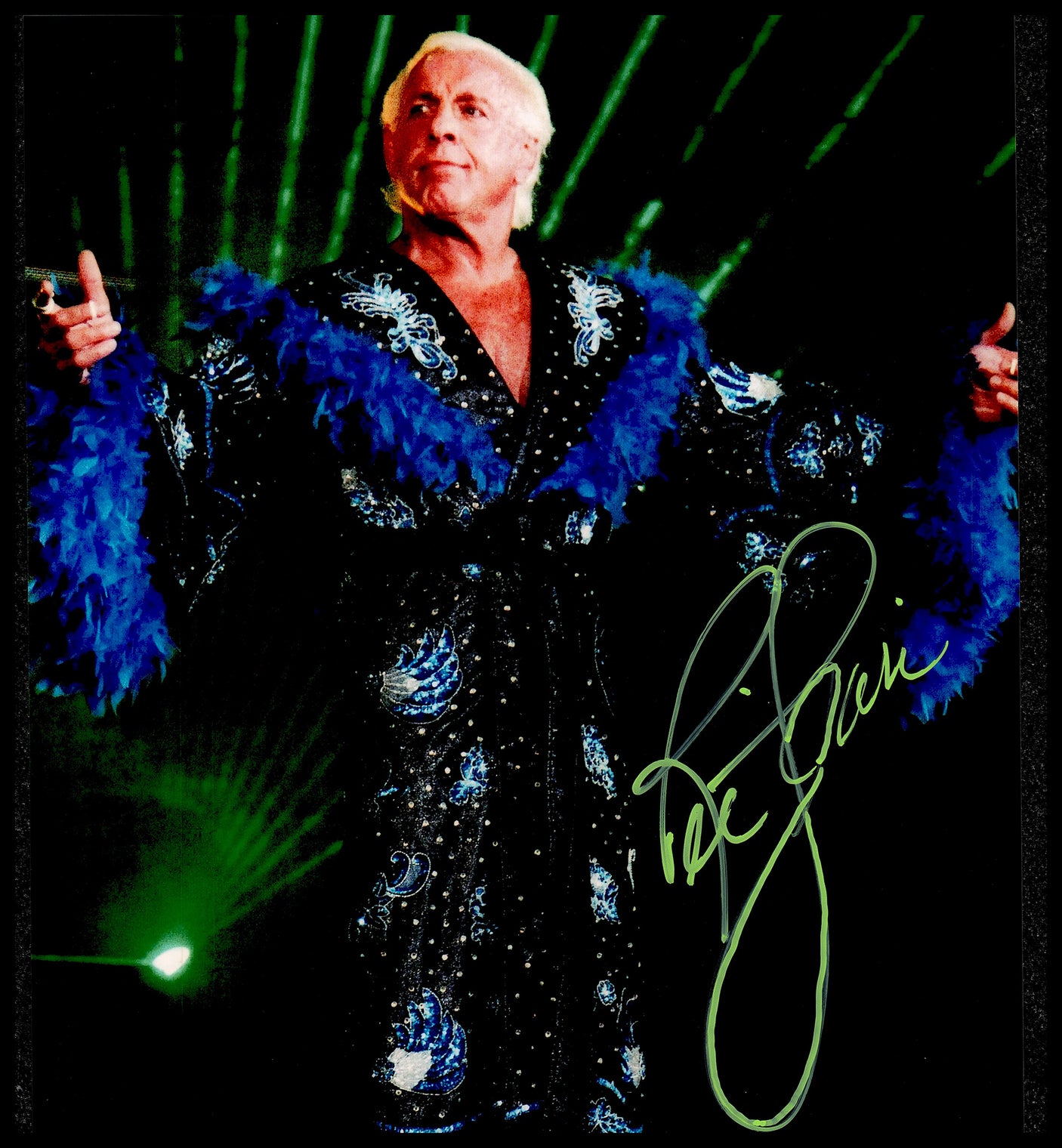 Ric Flair Autographed 11x14 Photo JSA #WA036535
