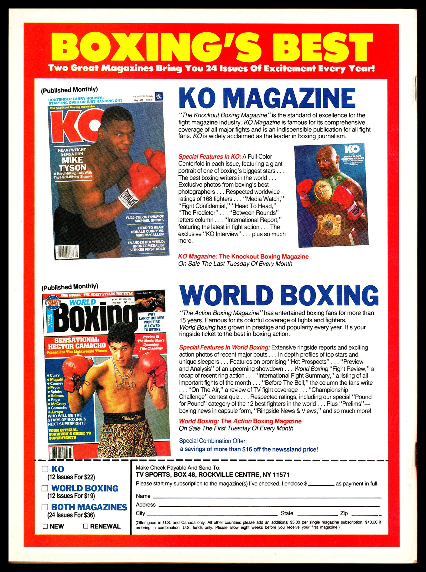 Sugar Ray Leonard Autographed Magazine Beckett BAS QR #BM37835