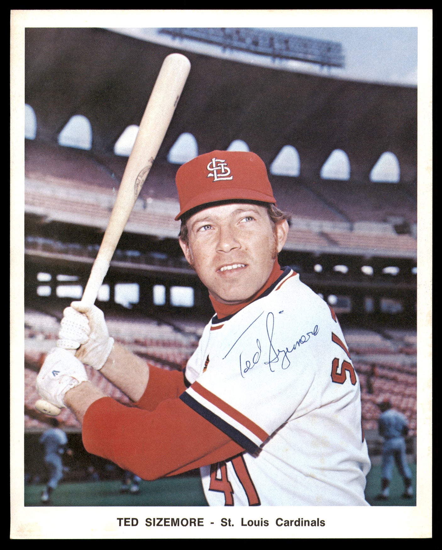 St. Louis Cardinals Autographed 11 Count Lot of 7x9 Team Issued Photos SKU #236180