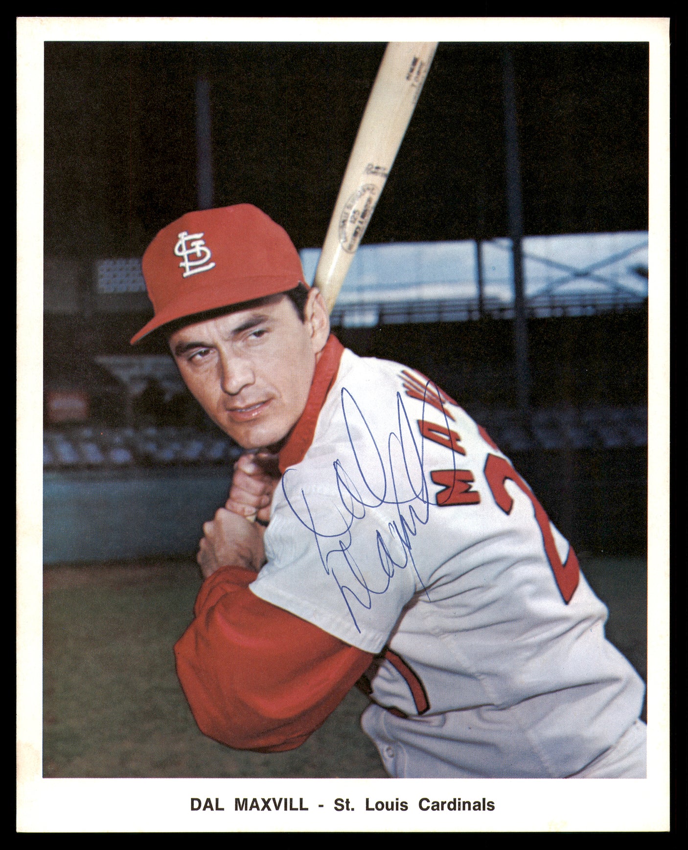 St. Louis Cardinals Autographed 11 Count Lot of 7x9 Team Issued Photos SKU #236180