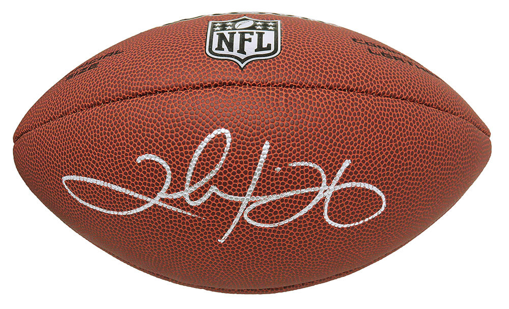 Clinton Portis Signed Wilson Limited Full Size NFL Football