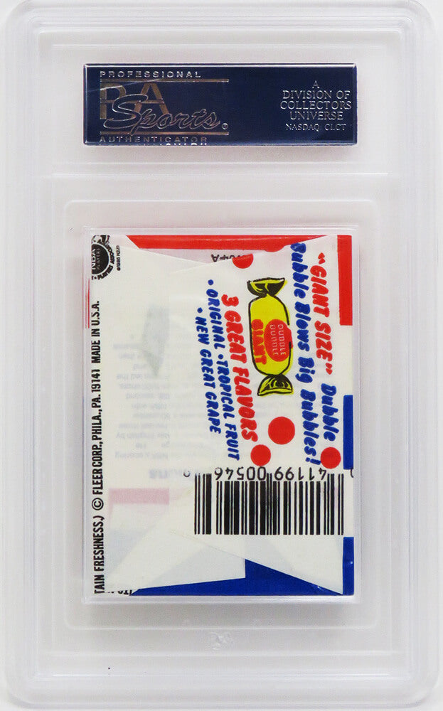 1986 Fleer Basketball Wax Pack - (Encapsulated / Graded PSA 8) (D. Wilkins RC Sticker On Back) Michael Jordan RC??