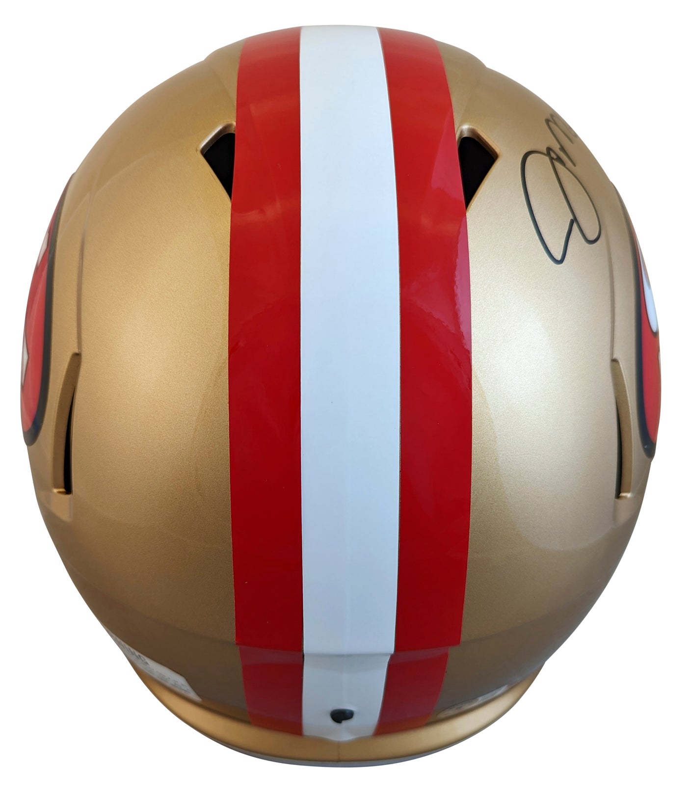 49ers Joe Montana Authentic Signed 64-95 TB Full Size Speed Rep Helmet Fanatics