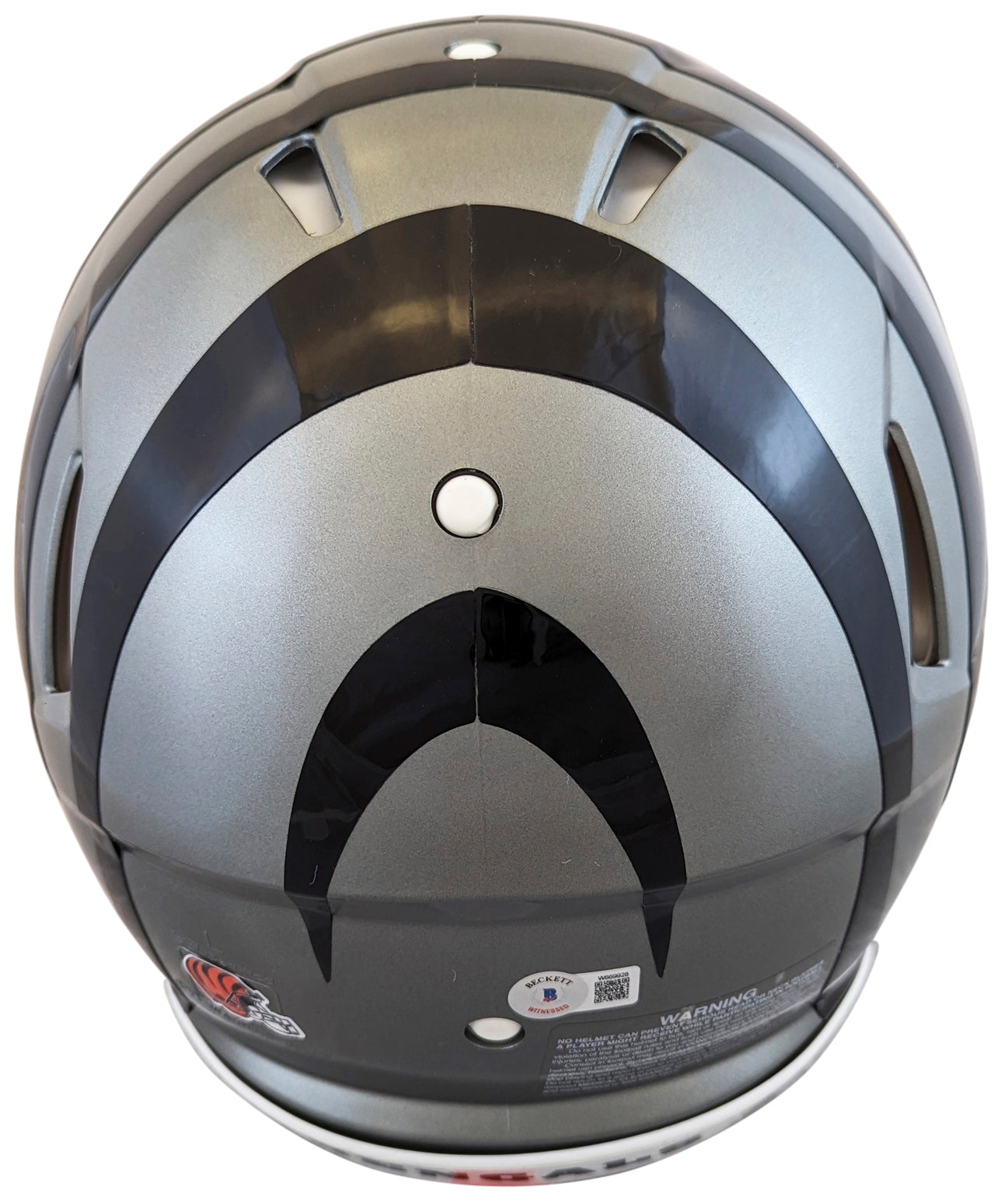 Bengals Tee Higgins Signed Flash Full Size Speed Proline Helmet BAS Witnessed