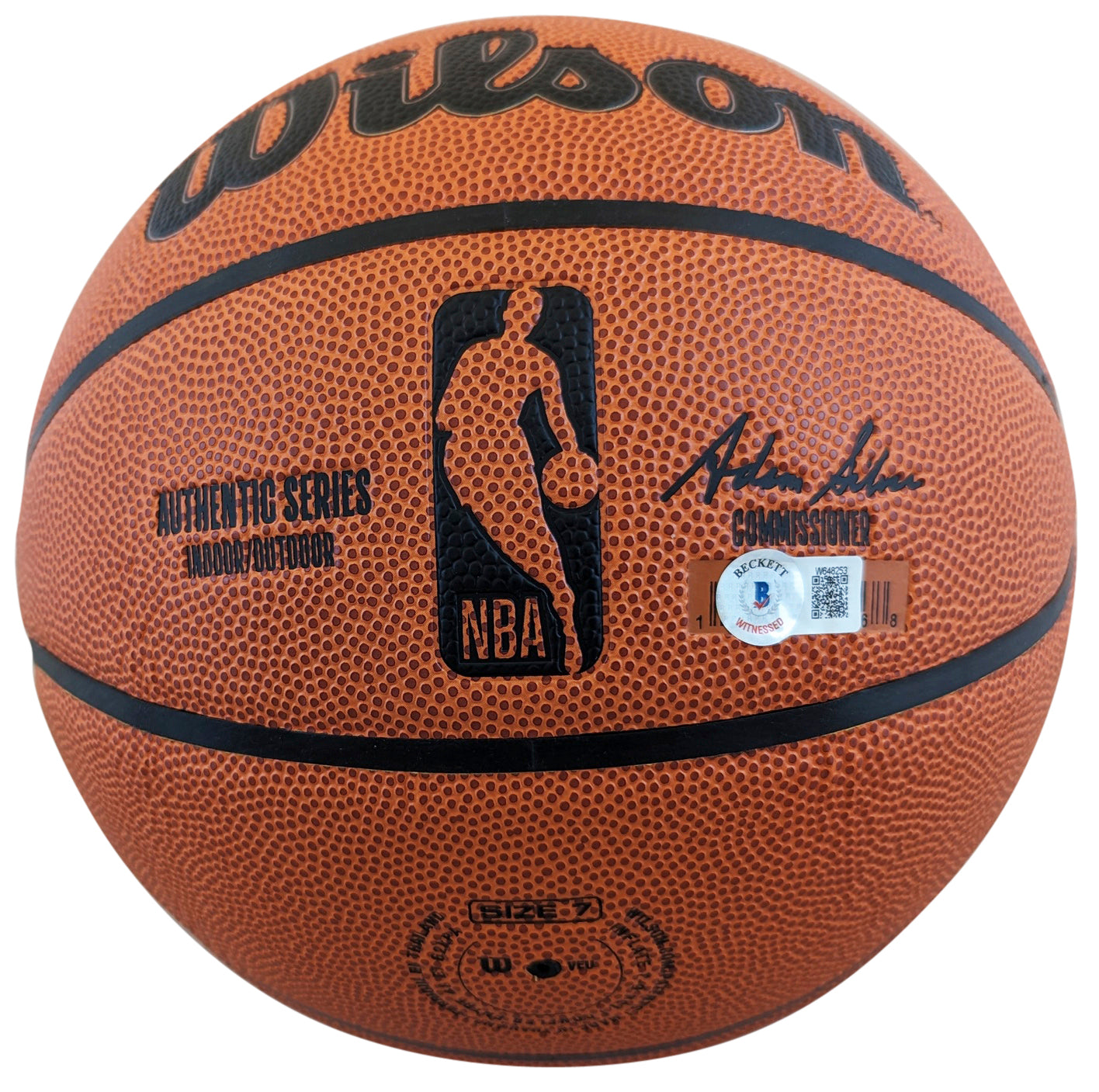 Sonics Gary Payton & Shawn Kemp Authentic Signed Wilson Basketball w/ case BAS W