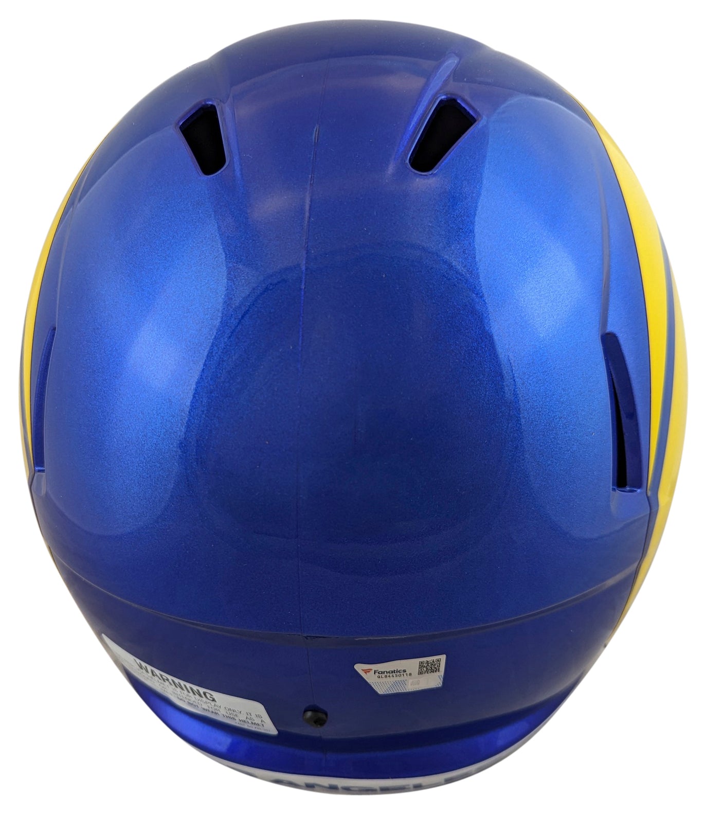 Rams Puka Nacua Authentic Signed Full Size Speed Rep Helmet Autographed Fanatics