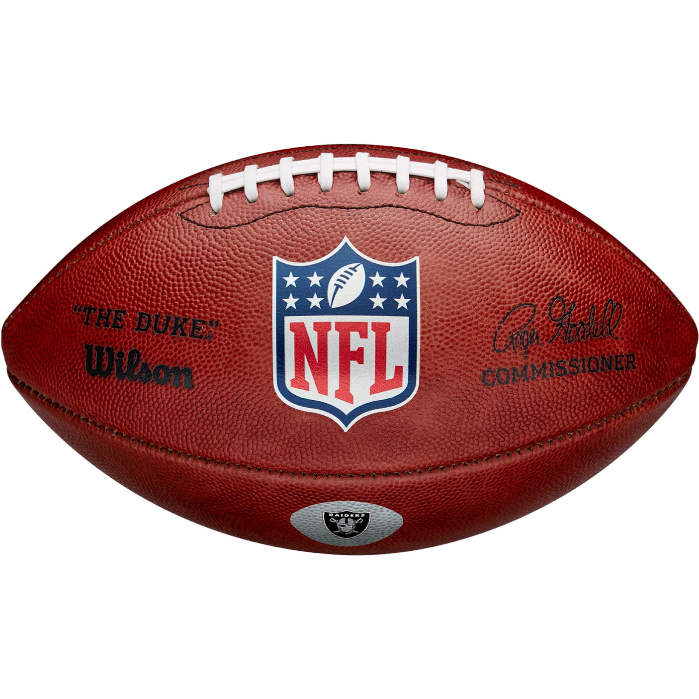 Las Vegas Raiders Official "Duke" Leather Game Football