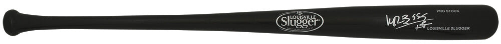 Manny Ramirez Signed Louisville Slugger Pro Stock Black Baseball Bat w/555 HR - (Beckett)
