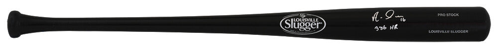 Aramis Ramirez Signed Louisville Slugger Pro Stock Black Baseball Bat w/386 HR