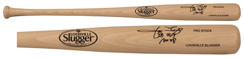 Jose Rijo Signed Louisville Slugger Pro Stock Blonde Baseball Bat w/90 WS MVP