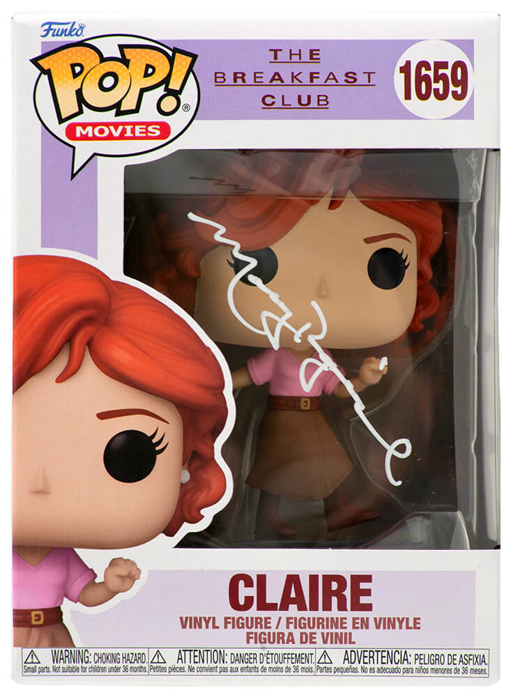 Molly Ringwald Signed The Breakfast Club Claire Funko Pop Doll #1659