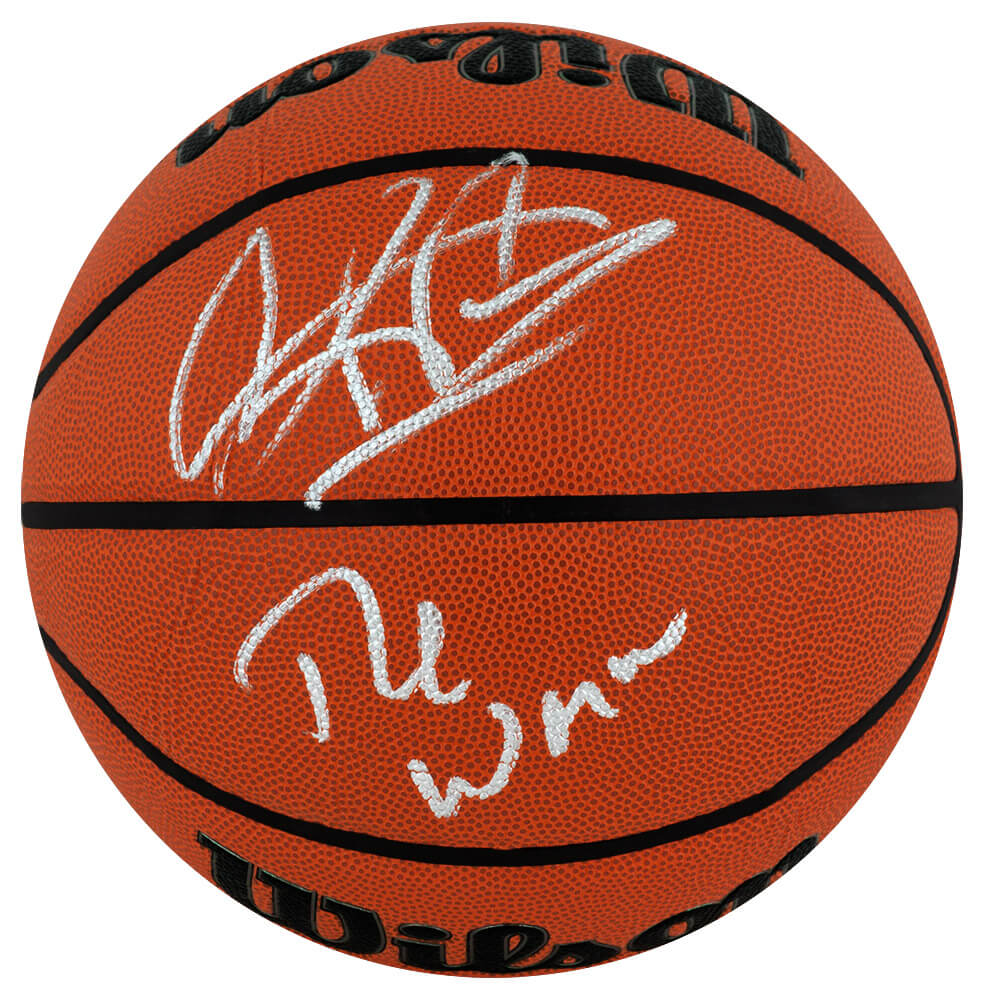 Dennis Rodman Signed Wilson Indoor/Outdoor NBA Basketball w/The Worm