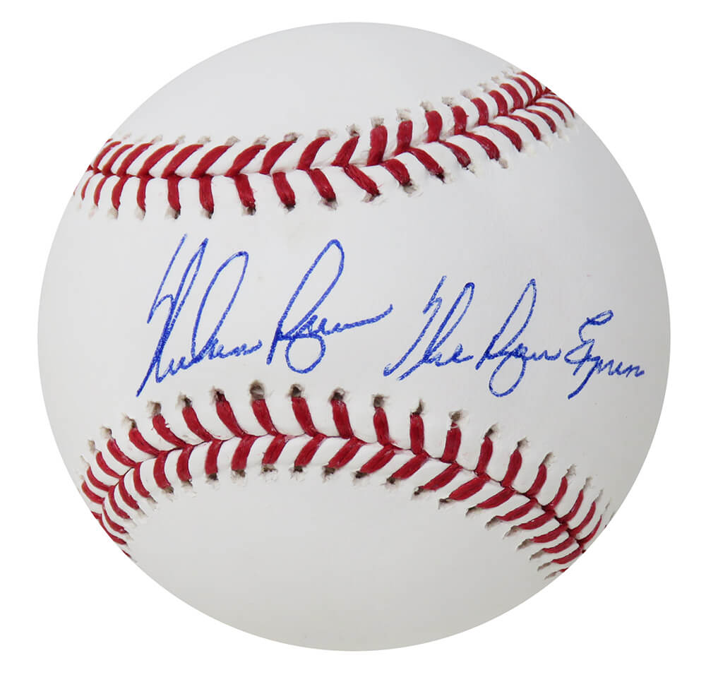 Nolan Ryan Signed Rawlings Official MLB Baseball w/The Ryan Express