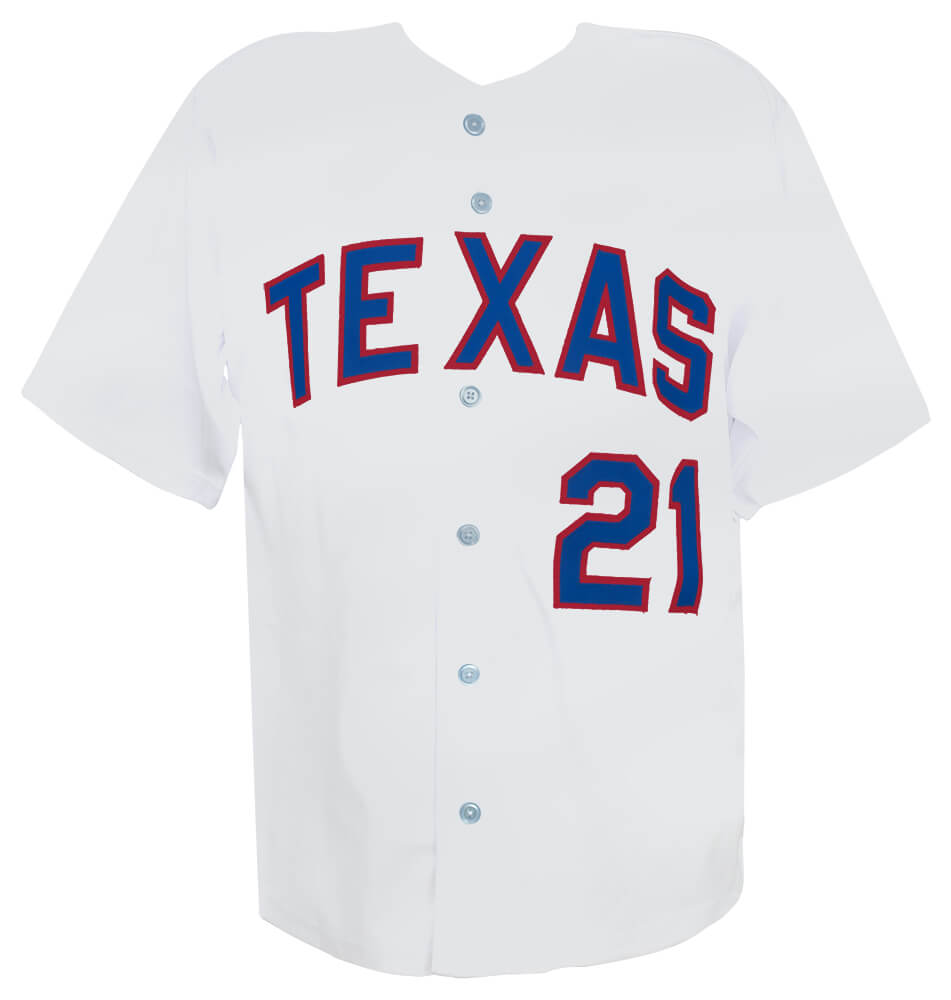 Ruben Sierra Signed White Custom Baseball Jersey w/4x All Star