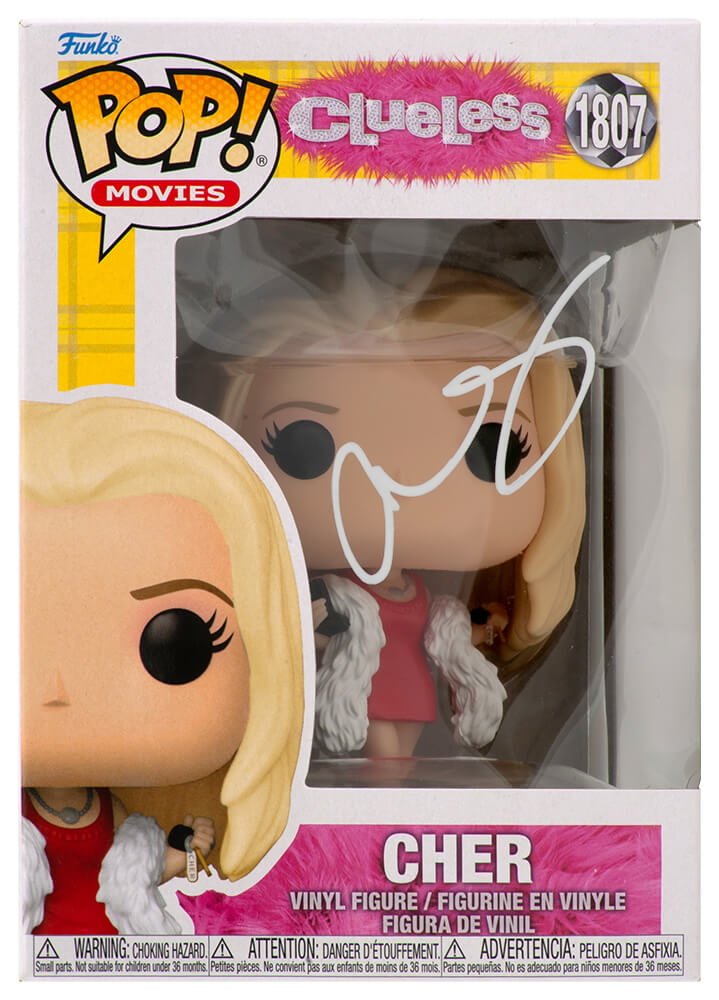 Alicia Silverstone Signed Clueless Cher Funko Pop Doll #1807
