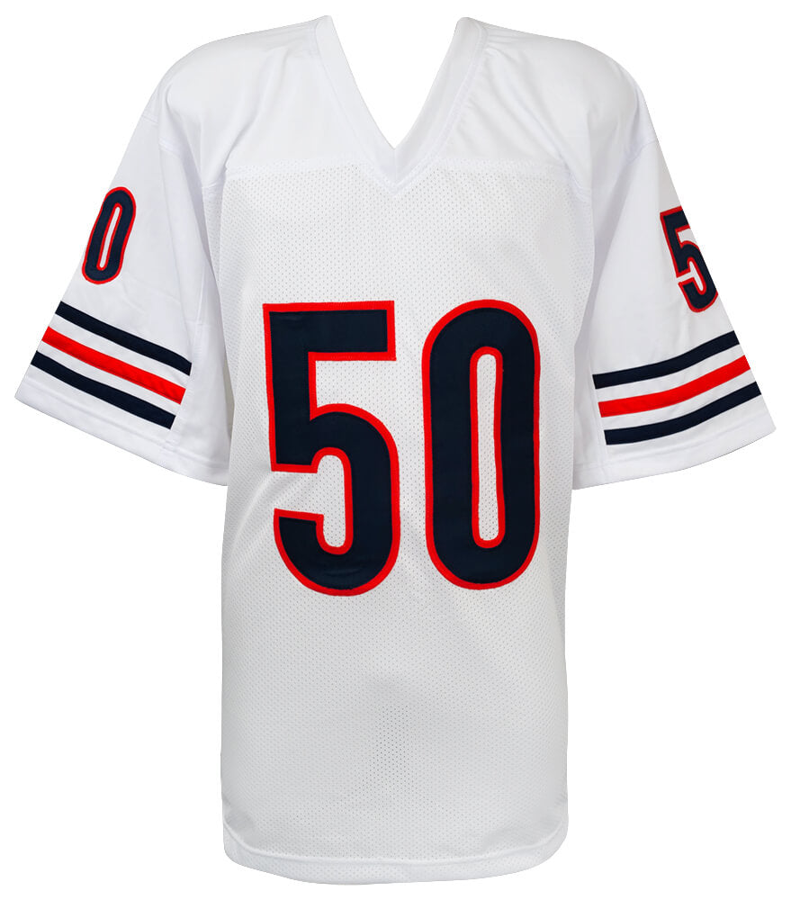 Mike Singletary Signed White Custom Football Jersey w/HOF'98